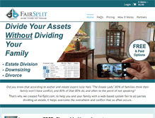 Tablet Screenshot of fairsplit.com